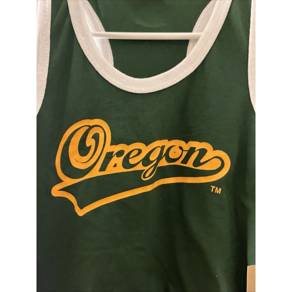 University Of Oregon Ducks Women's Juniors Lounge Casual Tank Top Slim Fit - Picture 10 of 11